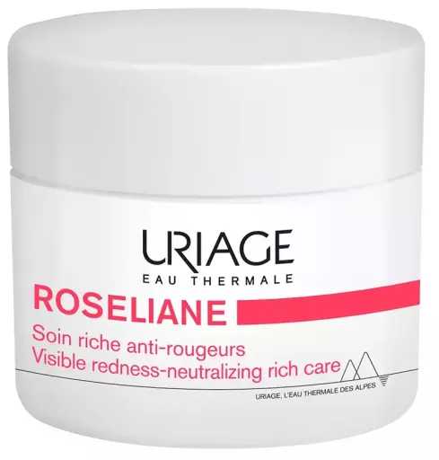 Uriage Cr&egrave;me anti-rougeurs riche Roseliane 50 ml