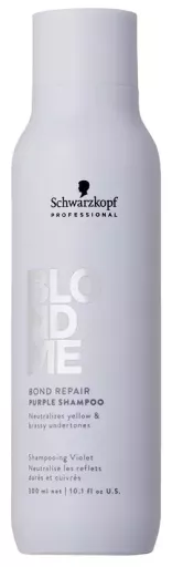 Schwarzkopf Shampoing violet r&eacute;parateur Blondme Bond Repair 300 ml