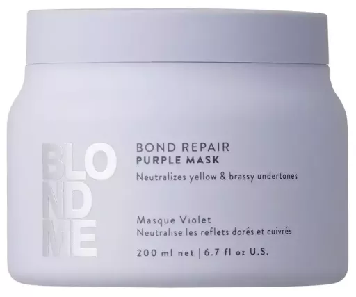 Schwarzkopf Blondme Bond Repair Soin Violet 200 ml