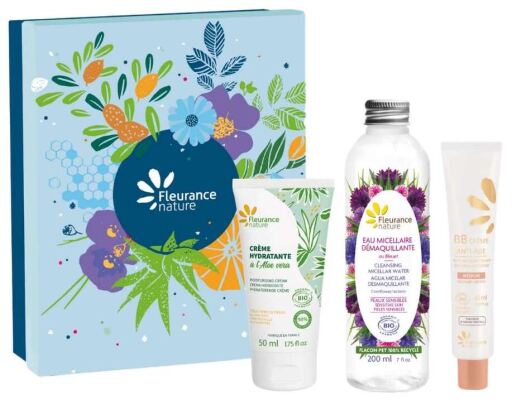 Fleurance Nature Ensemble rituel de beaut&eacute; pour le visage en 3 pi&egrave;ces