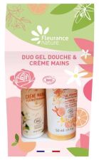 Duo Gel Douche et Cr&egrave;me Mains Agrumes &amp; Fleur d'Oranger 2 Pi&egrave;ces