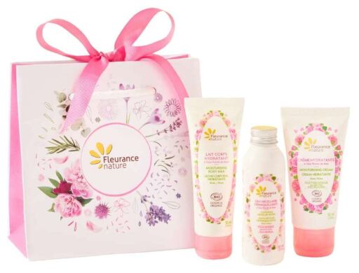 Fleurance Nature Sac trio d'hydratation rose (3 pi&egrave;ces)