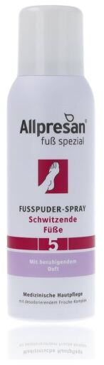 Allpresan Pedicare No. 5 Pieds transpirants 125 ml