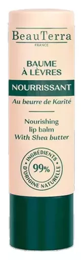 BeauTerra Baume &agrave; l&egrave;vres nourrissant 4 g