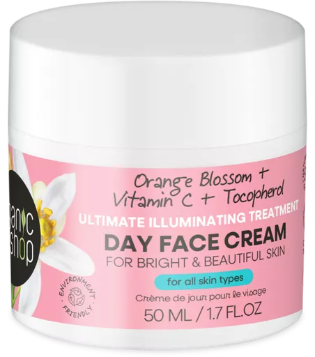 Organic Shop Cr&egrave;me de jour pour le visage 50 ml
