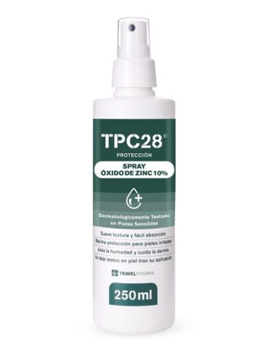 Travel Pharma Spray d'oxyde de zinc Tpc28 10 % 250 ml