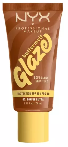 NYX Cr&egrave;me solaire teint&eacute;e Buttermelt Glaze + FPS 30 30 ml