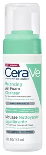 Cerave Nettoyant r&eacute;&eacute;quilibrant Air Foam 148 ml