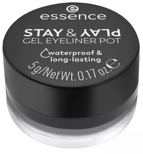 Gel eyeliner Stay &amp; Play en pot 5 g