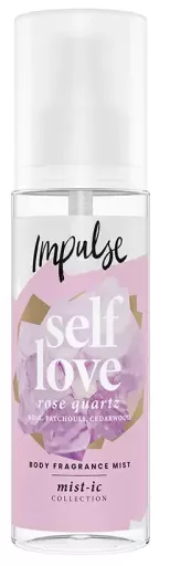 Impulse Brume corporelle parfum&eacute;e au quartz rose Self Love 150 ml