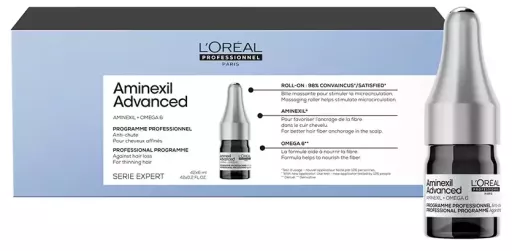 L'Or&eacute;al Professionnel Ampoules Aminexil Advanced aux actifs dermatologiques 42 x 6 ml