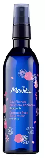 Eau florale &agrave; la rose, brume florale en spray 200 ml