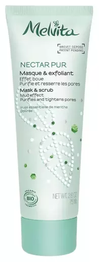 Melvita Masque exfoliant 3 en 1 Nectar Pur 75 ml