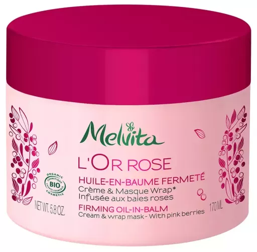 Melvita Baume huileux raffermissant L'Or Rose 170 ml