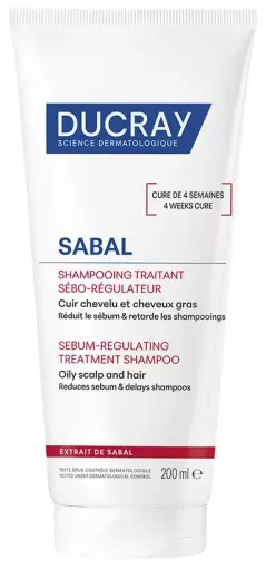 Ducray Shampoing s&eacute;bo-r&eacute;gulateur Sabal 200 ml