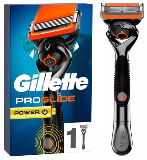 Gillette Machine de puissance Fusion Proglide + 1 recharge