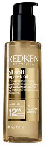 Redken Huile d'argan douce - 6 x 100 ml