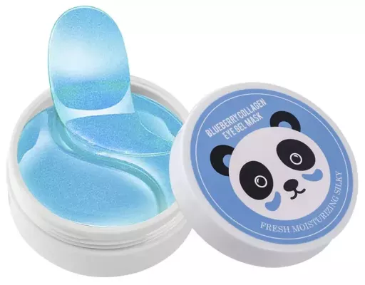 Patchs contour des yeux au collag&egrave;ne et &agrave; la myrtille, 60 unit&eacute;s