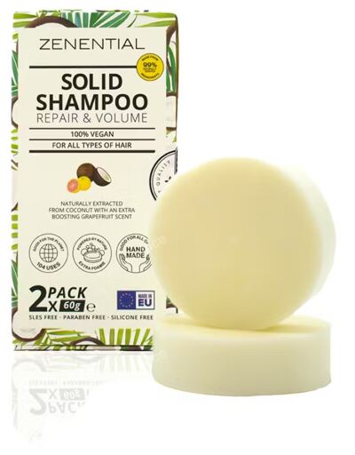 Zenement Shampoing solide 2 x 60 g