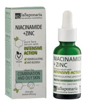 La Saponaria S&eacute;rums Niacinamide + Zinc 30 ml