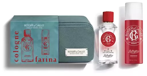 Coffret cadeau 2 pi&egrave;ces Jean Marie Farina