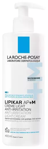 La Roche Posay Lipikar Baume Light Ap+M Baume R&eacute;parateur Triple Action 400 ml