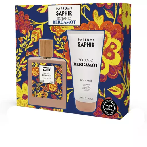 Parfums Saphir Coffret cadeau 2 pi&egrave;ces Botanic Bergamot
