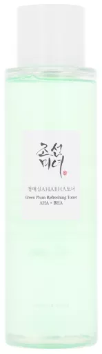Beauty Of Joseon Lotion tonique rafra&icirc;chissante Green Plum AHA + BHA, exfoliante, 150 ml