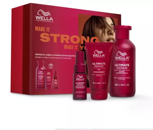 WELLA Professionals Soin r&eacute;parateur ultime pour cheveux ab&icirc;m&eacute;s (3 pi&egrave;ces)