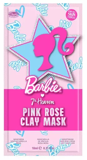 7th Heaven Masque visage &agrave; l'argile rose Barbie 10 ml