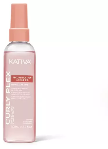 Huile r&eacute;g&eacute;n&eacute;rante et lustrante Curly Plex 110 ml