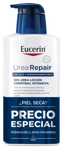 Lotion hydratante intensive UreaRepair 10 % d'ur&eacute;e 2 x 400 ml