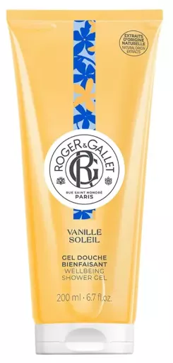 Roger & Gallet Gel Douche Vanille Soleil 200 ml